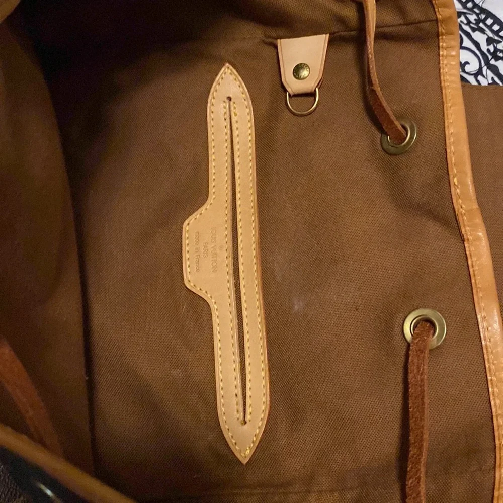 Louis Vuitton Montsouris Vintage GM Monogram Canvas Backpack - Picture 13 of 16